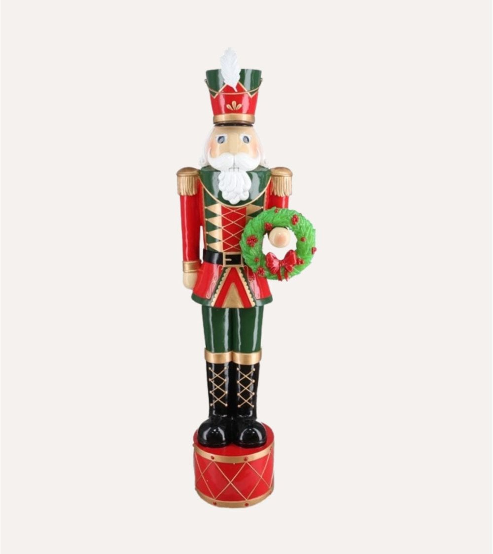 Soldado Cascanueces Decorativo con Musica Y Luz