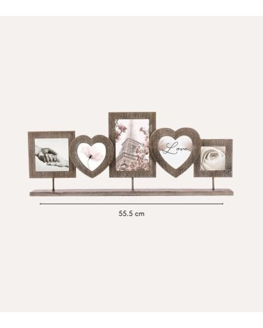 Marco de Fotos Múltiple Charm para 5 Fotos