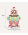 Casa Tarta de Helado Navideña de Poliresina