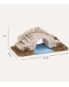 Puente sobre Piedra Decorativo para Belén Navideño