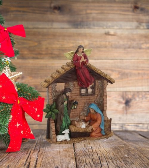 Figura Nacimiento con Ángel para Belén