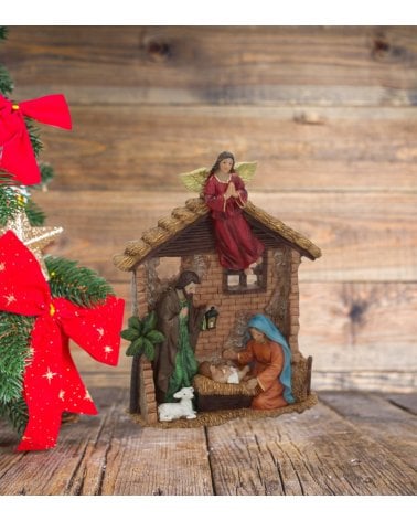 Figura Nacimiento con Ángel para Belén