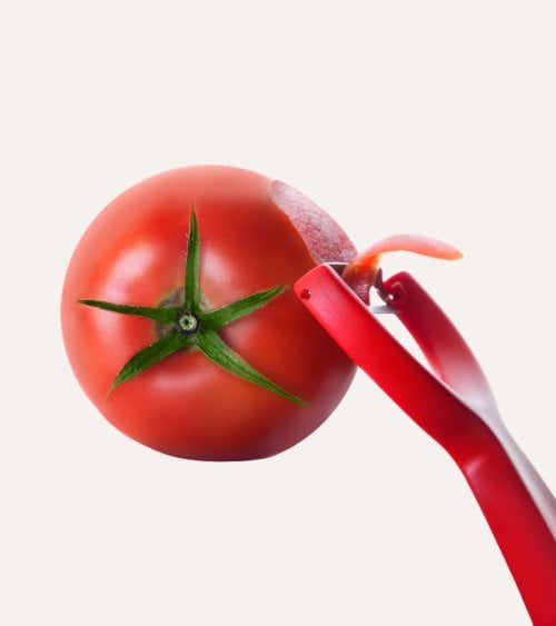 Pelador para Tomates de Plástico y Acero Inoxidable