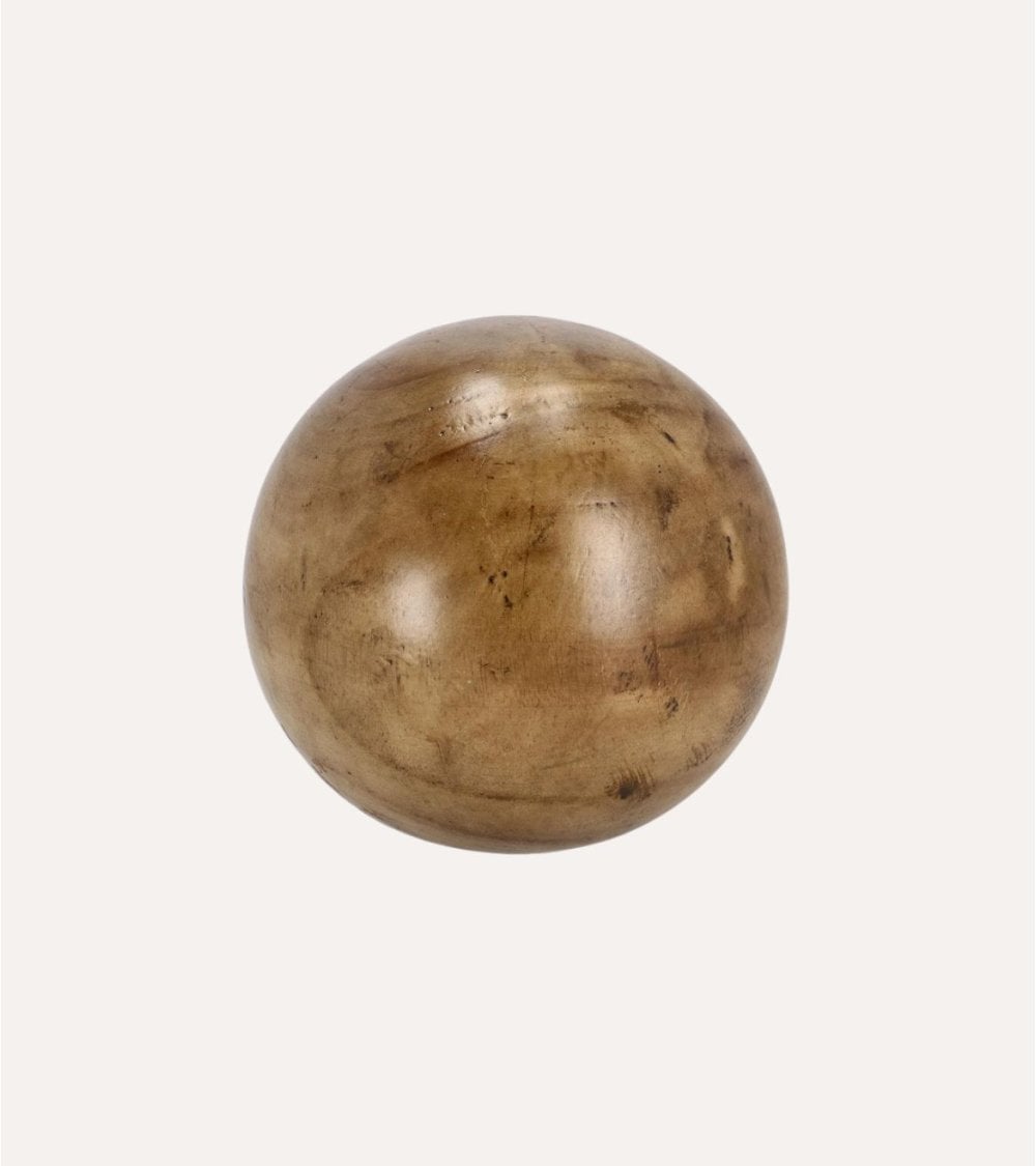 Bola Decorativa Lisa de Madera de Paulownia