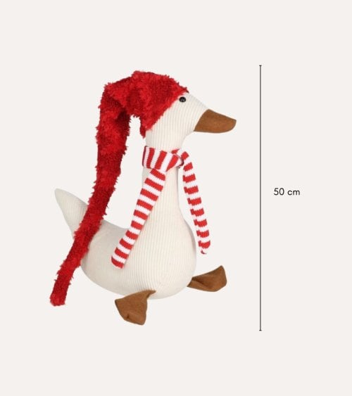 Tope de Puerta Oca con Gorro Navideño