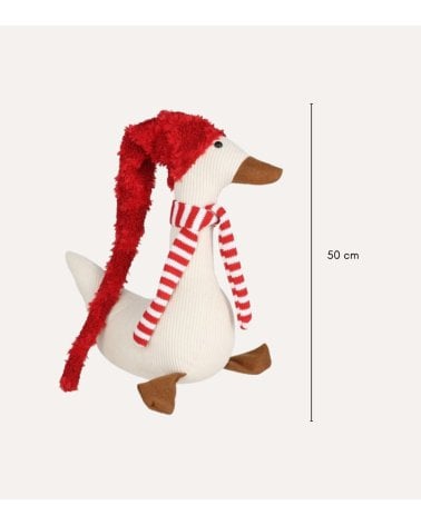 Tope de Puerta Oca con Gorro Navideño