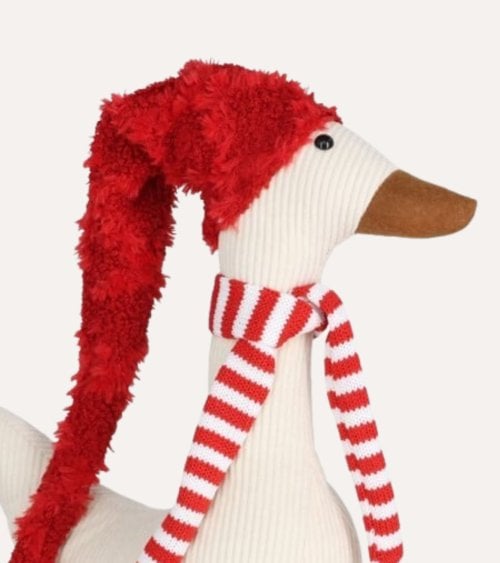 Tope de Puerta Oca con Gorro Navideño