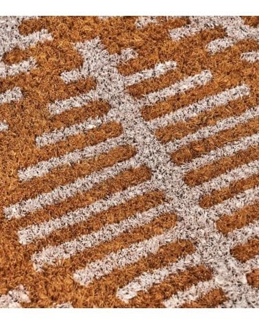 Felpudo de Fibra de Coco estilo Boho-2