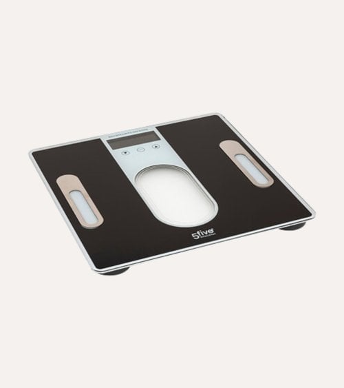 Báscula de Baño Digital Inteligente de Cristal