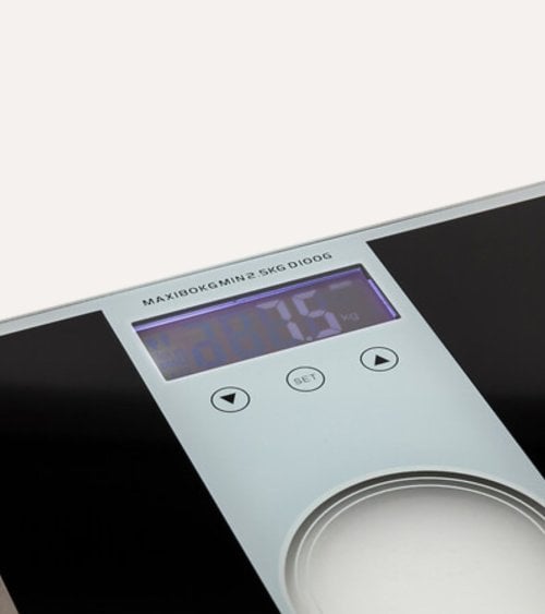 Báscula de Baño Digital Inteligente de Cristal