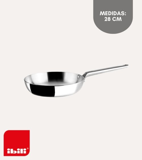 Sartén 5PLY Element de Acero Inoxidable y Aluminio