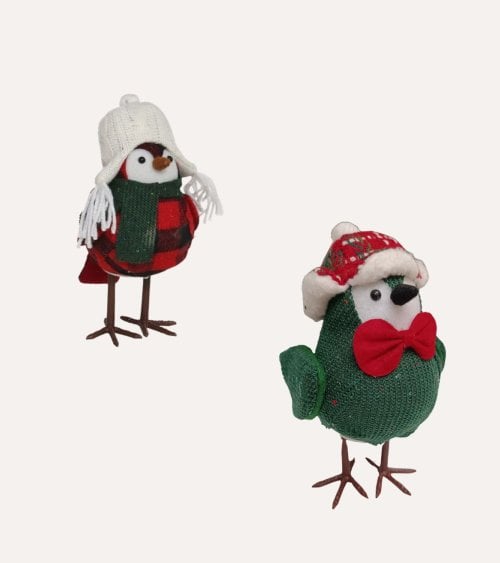 Figura Decorativa Pingüino Navideño con LED