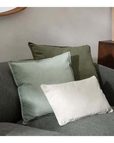 Cojín Linah Liso de Algodón y Poliéster