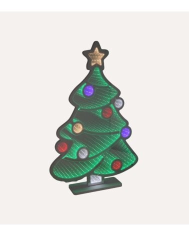 Árbol Navideño de Neón para Decoración de Interior