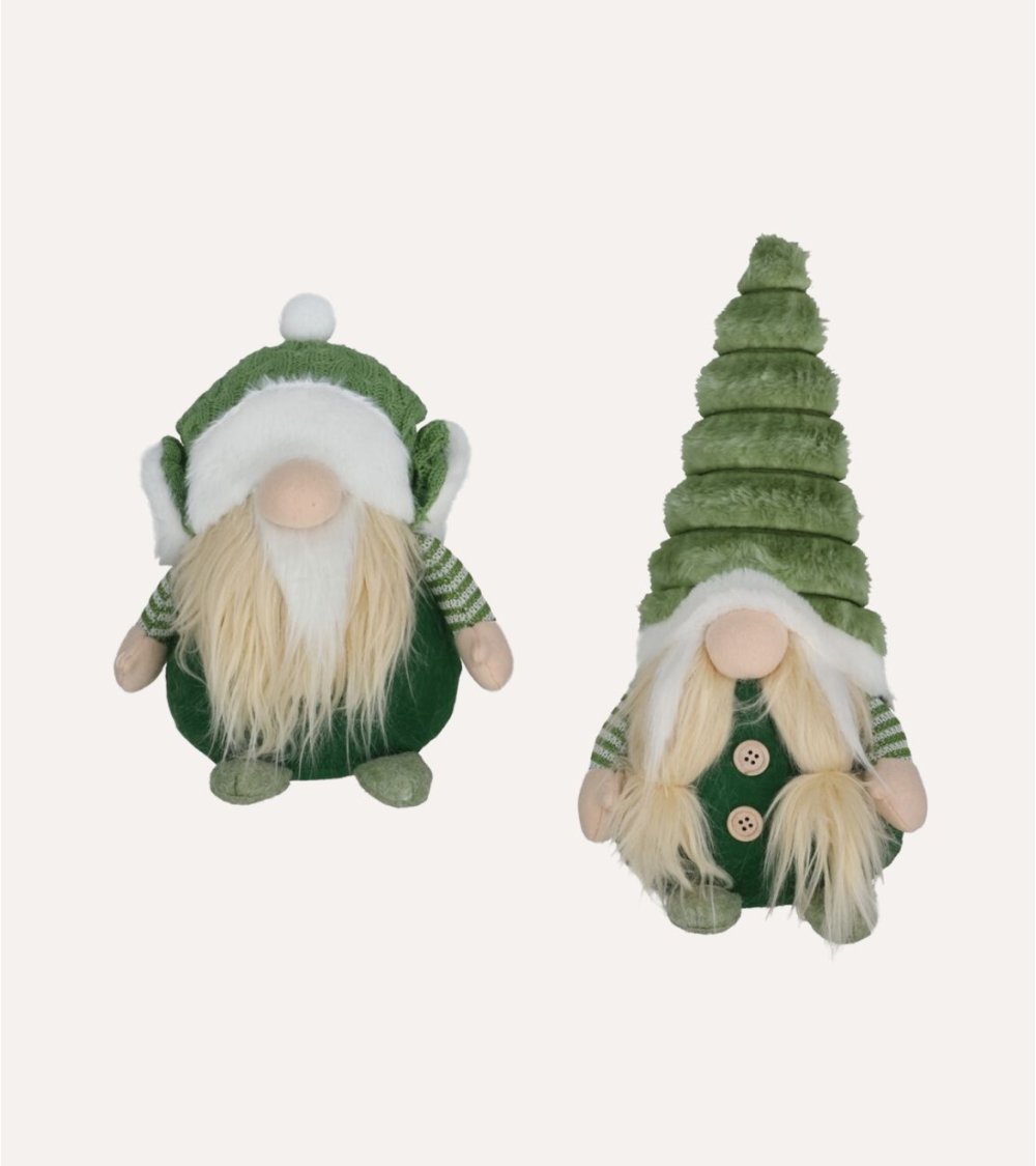 Gnomo Navideño Oliva de Poliéster Gnomo Navideño Oliva de Poliéster