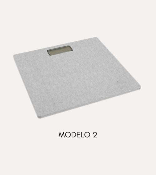 Báscula de Baño Digital con Efecto Piedra de Diatomita