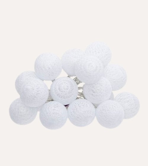 Guirnalda Decorativa de 16 Bolas LED