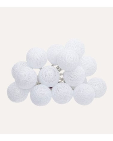 Guirnalda Decorativa de 16 Bolas LED