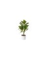 Planta Artificial con Maceta Blanca de Plástico 33 cm-2