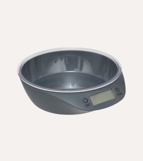 Báscula de Cocina Digital con Cuenco de Plástico