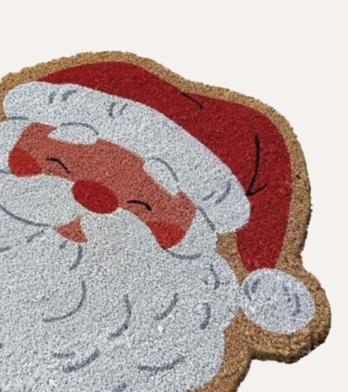 Felpudo Navideño Papá Noel con Antideslizante