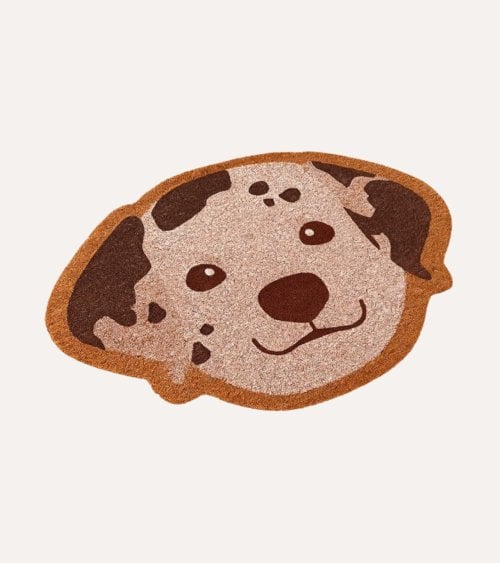 Felpudo de Perro Dalmata con Antideslizante
