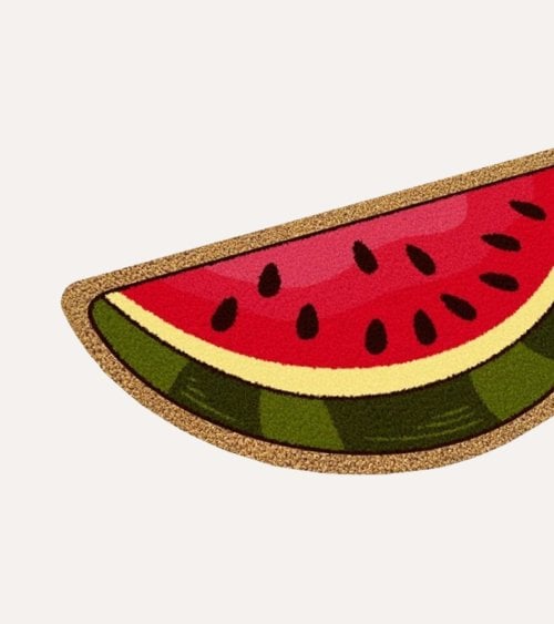 Felpudo de Sandía con Antideslizante