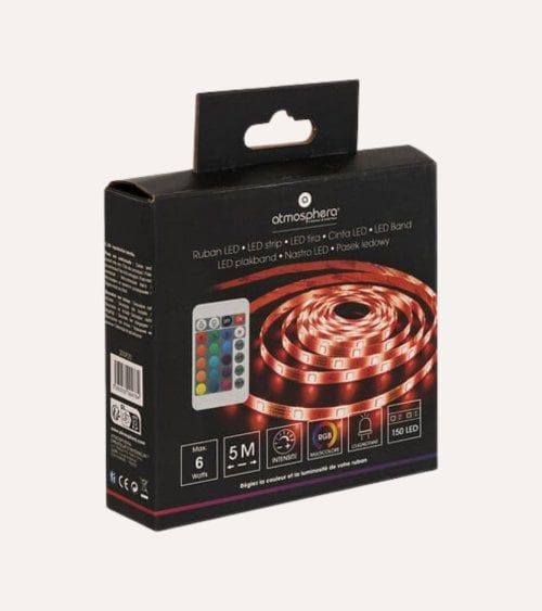 Cinta LED Regulable en Color e Intensidad