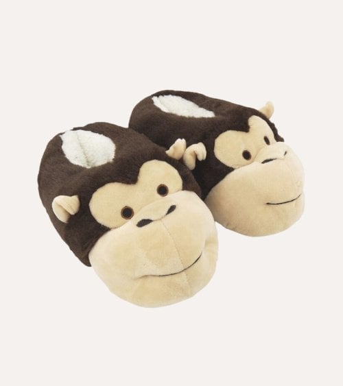 Zapatillas de Gorila de Peluche