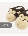 Zapatillas de Gorila de Peluche