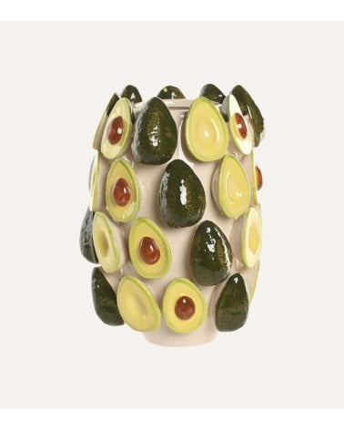 Jarrón de Aguacates de Cerámica
