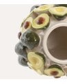 Jarrón de Aguacates de Cerámica