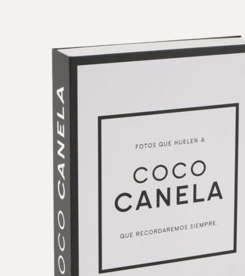 Álbum de Fotos Libro Decorativo de Moda Coco Canela