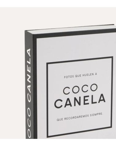 Álbum de Fotos Libro Decorativo de Moda Coco Canela
