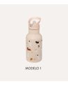 Botella Termo Infantil con Animales de Acero Inoxidable