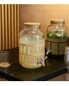 Dispensador de Bebidas Indonés de Vidrio