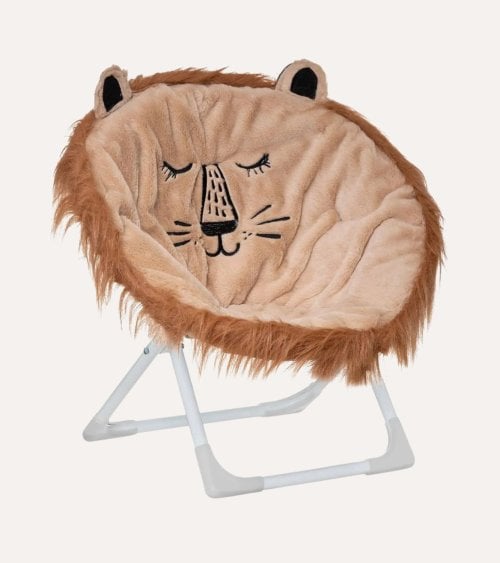 Silla Infantil Plegable con Forma de León