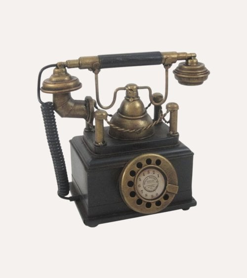 Hucha Teléfono Vintage de Metal