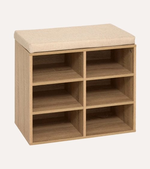 Banco Zapatero Moduly con 6 Compartimientos