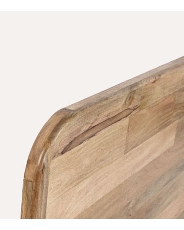Cabecero Raw de Madera de Mango