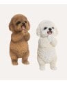 Figura Decorativa Perro Caniche de Resina
