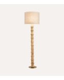Lámpara de Pie Zen de Bambú y Yute