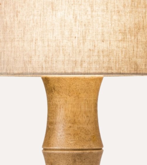 Lámpara de Pie Zen de Bambú y Yute