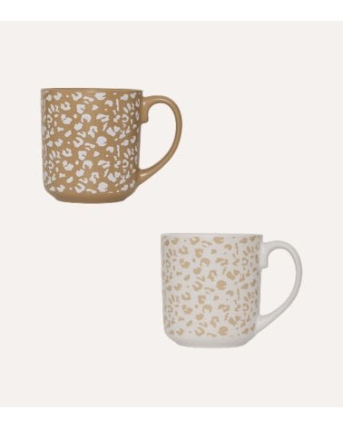 Taza Mug Leopardo de Cerámica