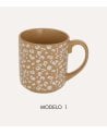 Taza Mug Leopardo de Cerámica