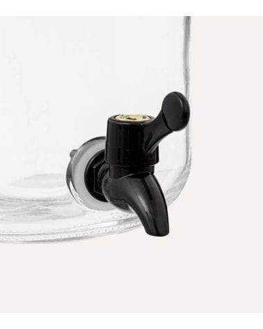 Set de 2 Dispensadores de Bebidas con 6 Vasos y Soporte