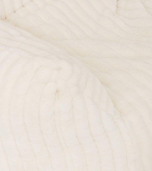 Sillón Muzi de Terciopelo Acanalado de Plástico