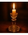 Candelabro con Diseño Vintage de Vidrio