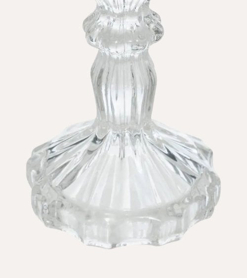 Candelabro con Diseño Vintage de Vidrio
