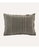 Cojín Rectangular Terra A Rayas de Lino